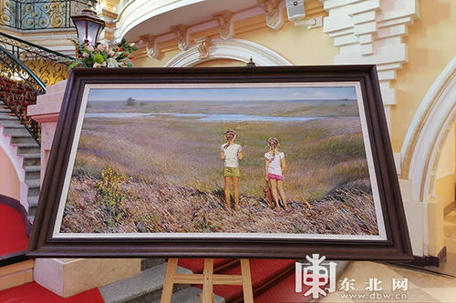缤纷多彩的生活 油画作品线上展开幕