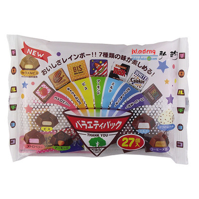 日本进口零食品松尾多彩巧克力粒精美袋装-堆糖,美好生活研究所